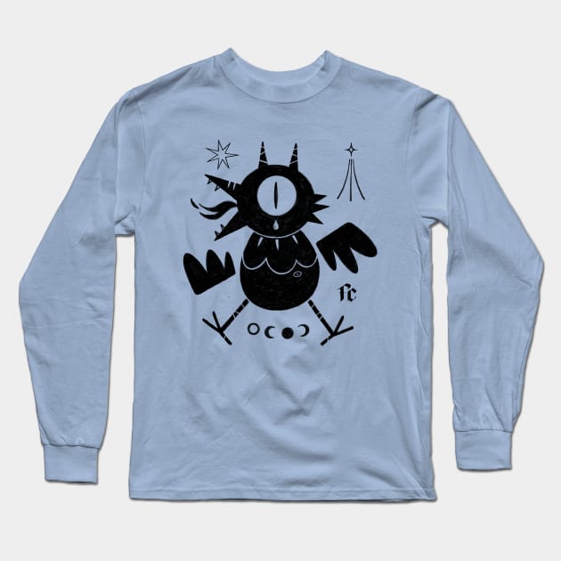 Dragon Chick #1 Long Sleeve T-Shirt by Freaking Creatures